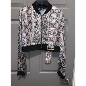 Naked Wardrobe Crop Jacket